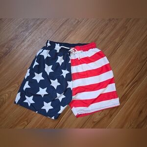 Boys Patriotic Swimming Trunks 4th Of July